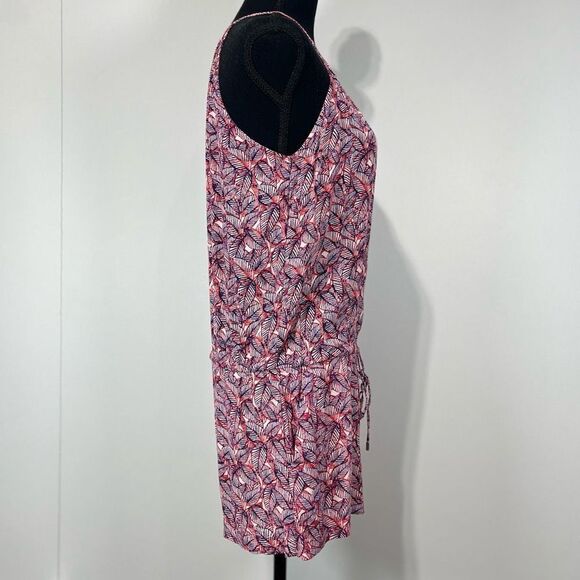 GAP Pink and Purple Spaghetti Strap Romper Shorts Size Medium Women’s - Picture 6 of 13